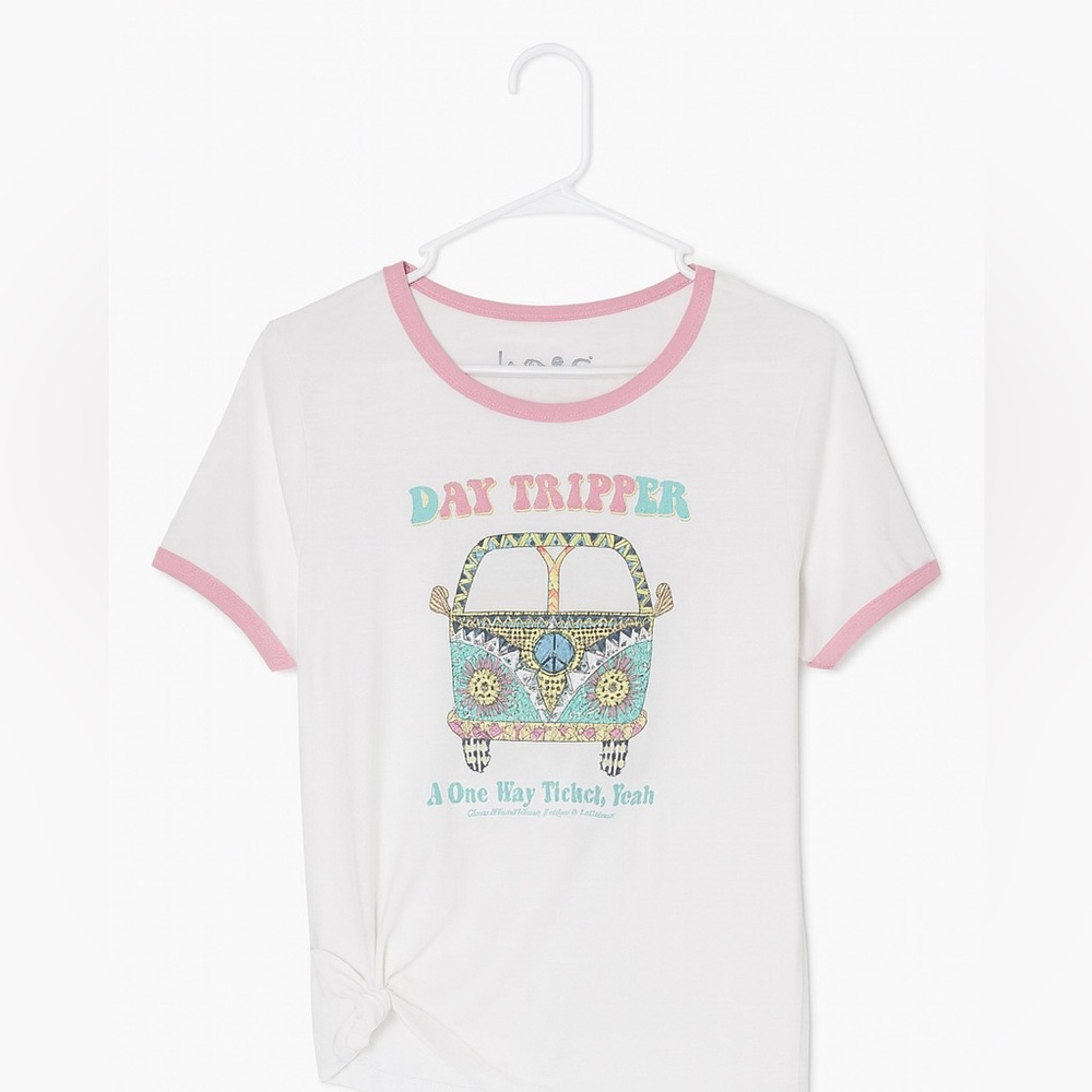 Lyric Culture x Beatles “Day Tripper” Crop Top | ModCloth | L